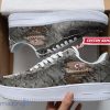 Kansas City Chiefs Personalized Name Air Force Sneakers Grey Shoes