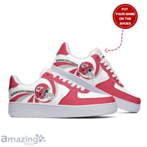 Kansas City Chiefs Personalized Name Air Force Sneakers Shoes Sport Shoes For Men Women Product Photo 2