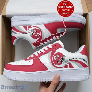 Kansas City Chiefs Personalized Name Air Force Sneakers Shoes Sport Shoes For Men Women Product Photo 1