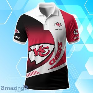 Kansas City Chiefs Polo Shirt Custom Name Sport 3D Clothings For Fans image Kansas City Chiefs Polo Shirt Custom Name Sport 3D Clothings For Fans Product Photo 2
