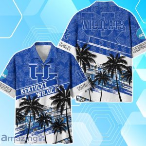 Kentucky Wildcats Sport Team Hawaiian Shirt & Short Vintage Tropical Custom Name Product Photo 2