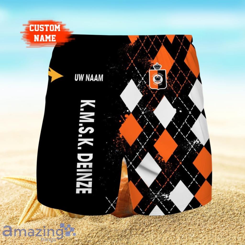 K.M.S.K. Deinze Logo Print 3D Short Hawaiian Trending Summer For Men image K.M.S.K. Deinze Logo Print 3D Short Hawaiian Trending Summer For Men Product Photo 1