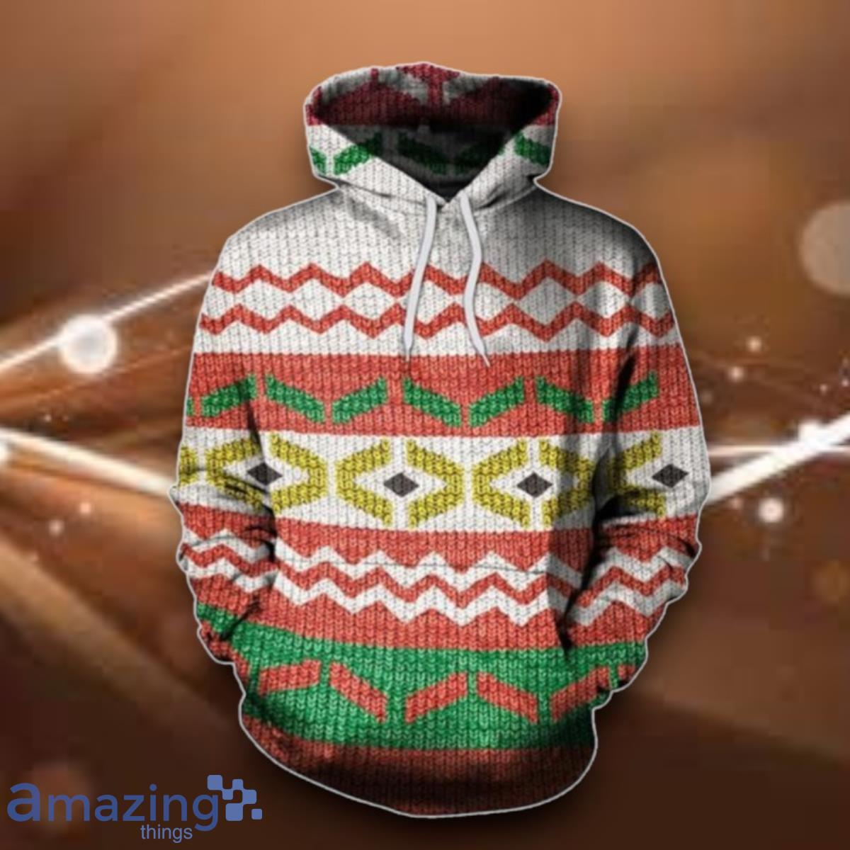 Knitting Style Graphic 3D Hoodie Special Gift For Men And Women image Knitting Style Graphic 3D Hoodie Special Gift For Men And Women Product Photo 1