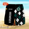 Kristianstads IK Logo Print 3D Short Hawaiian Custom Name Trending Summer For Men