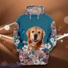 Labrador Retriever And Flower 3D Hoodie Special Gift For Men And Women