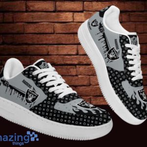 Las Vegas Raiders Air Force Sneakers Shoes Ultra Shoes Limited Gift For Fans Product Photo 4