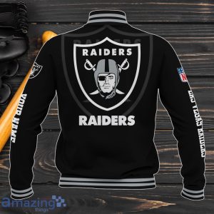 Las Vegas Raiders Baseball Jacket Custom Name Sport Gifts For Fans Product Photo 3