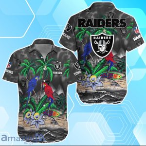 Las Vegas Raiders Hawaiian Shirt Summer Gifts For Fans Custom Name Product Photo 1