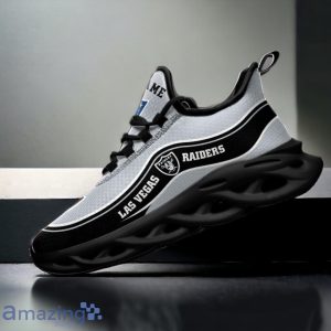 Las Vegas Raiders Max Soul Shoes Custom Name Special Gifts For Fans Product Photo 2