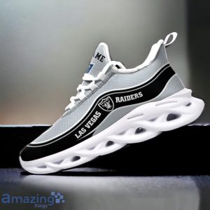Las Vegas Raiders Max Soul Shoes Custom Name Special Gifts For Fans Product Photo 4