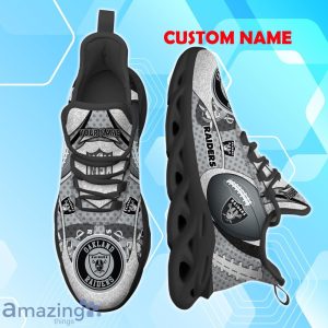 Las Vegas Raiders NFL Fan Edition Custom Name Max Soul Comfort Shoes Product Photo 2