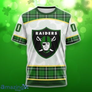 Las Vegas Raiders Special Design For St. Patrick Day 3D Shirt Hoodies Custom Number & Name image Las Vegas Raiders Special Design For St. Patrick Day 3D Shirt Hoodies Custom Number & Name Product Photo 6