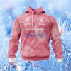 Liga Mx Atlas Personalized Name And Number Pink October Hoodie 3D All Over Print