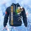 Liga Mx Club América Personalized Name And Number Hoodie 3D All Over Print