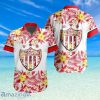 LIGA MX Club Necaxa Special Button Down Hawaiian Shirt Tropical Pattern