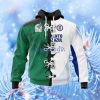 Liga Mx Cruz Azul Away Mix Mexico Hoodie 3D All Over Print