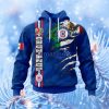 Liga Mx Cruz Azul Personalized Name And Number Hoodie 3D All Over Print