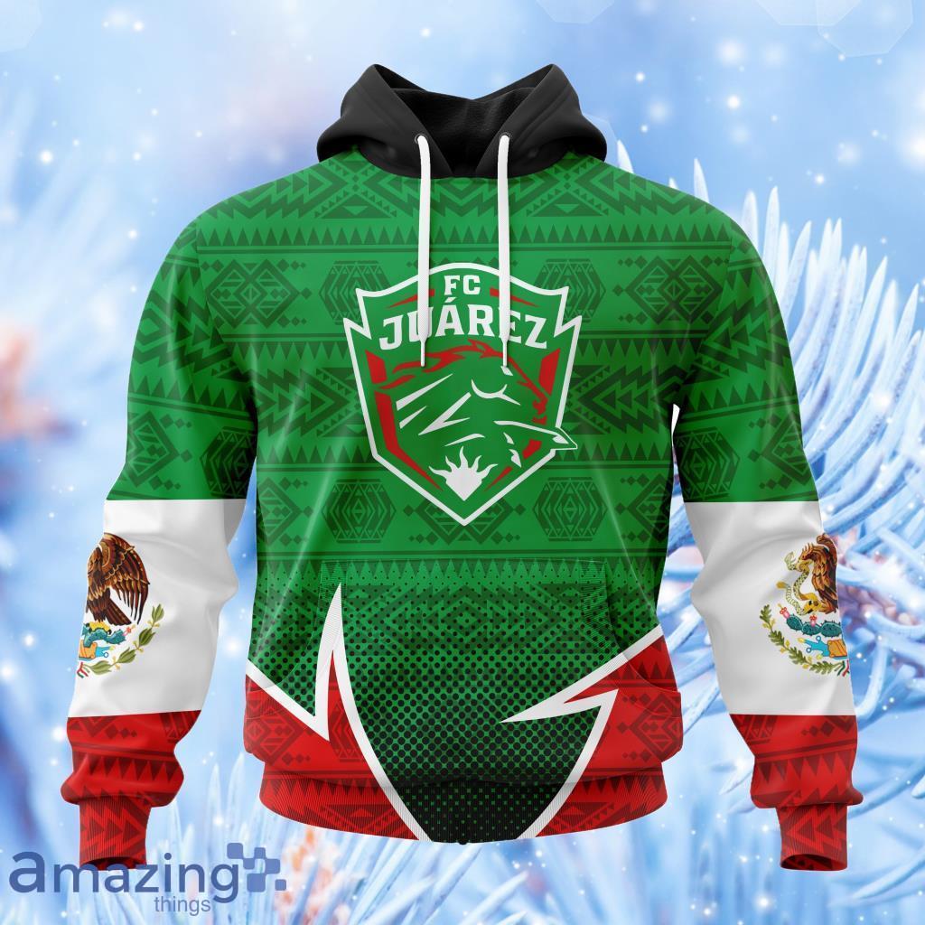 Liga Mx Fc Juarez Mexican Pride Hot Trend Hoodie 3D All Over Print image Liga Mx Fc Juarez Mexican Pride Hot Trend Hoodie 3D All Over Print Product Photo 1