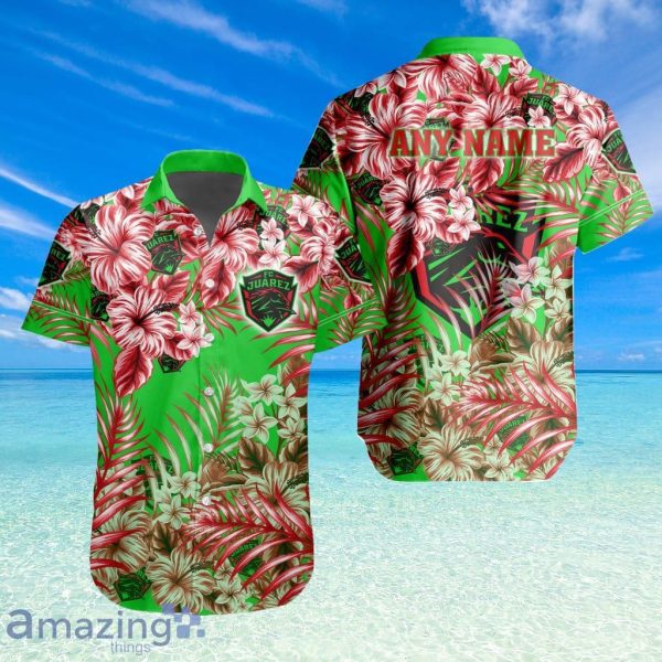 LIGA MX FC Juarez Special Button Down Hawaiian Shirt Fashion Trends Product Photo 1