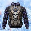 Liga Mx Pumas Unam Aztec Skull Design Hoodie 3D All Over Print