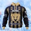 Liga Mx Pumas Unam Concep Hoodie 3D All Over Print