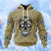 Liga Mx Pumas Unam Sugar Skull Hoodie 3D All Over Print