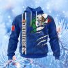 Liga Mx Querétaro F.C Personalized Name And Number Hoodie 3D All Over Print
