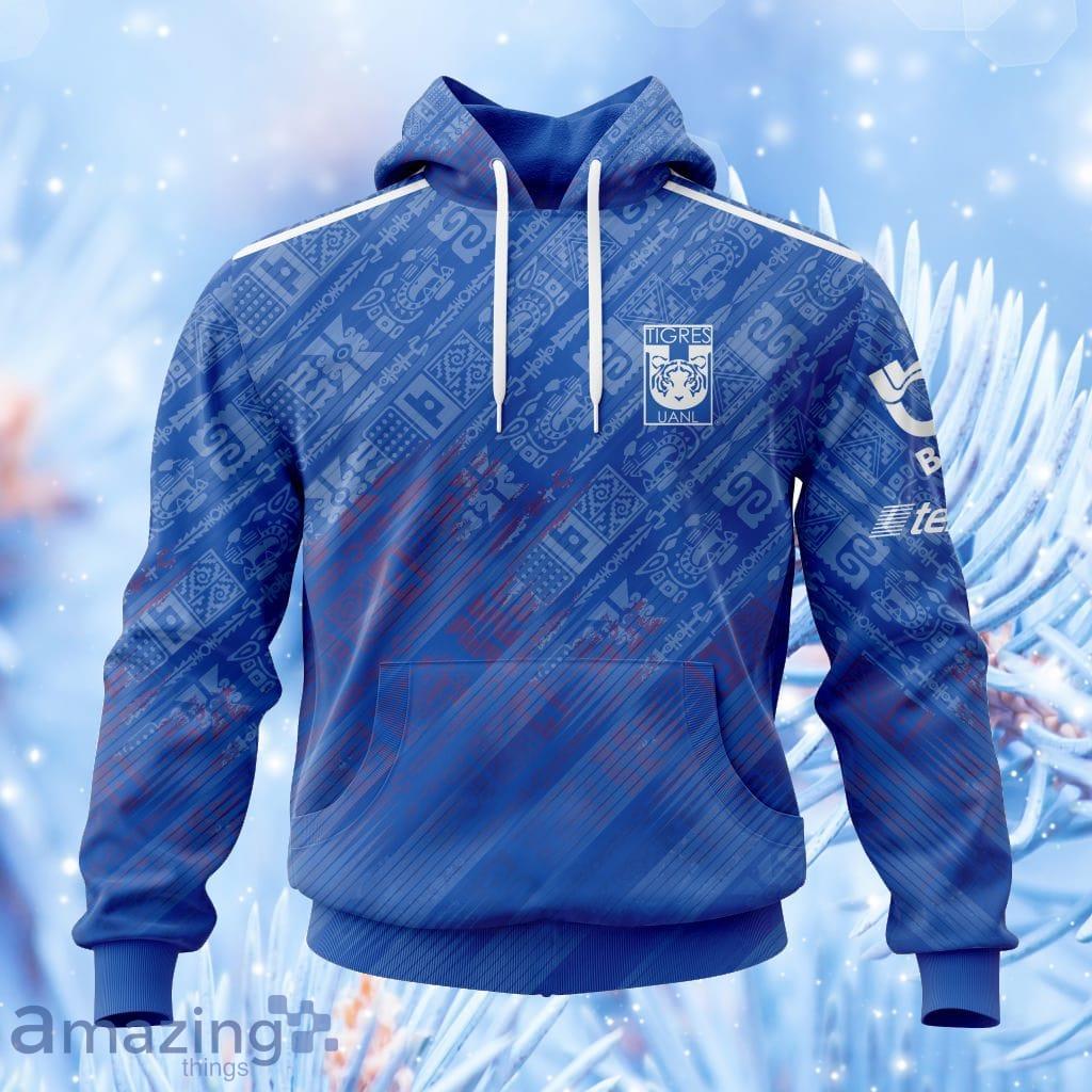 Liga Mx Tigres Uanl Team Jersey With Aztec Design Flexible Bag Hoodie 3D All Over Print image Liga Mx Tigres Uanl Team Jersey With Aztec Design Flexible Bag Hoodie 3D All Over Print Product Photo 1