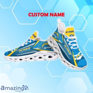 Los Angeles Chargers Max Soul Shoes with Custom Name Option - Sport Gifts for Fans Product Photo 3