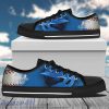 Los Angeles Dodgers Canvas Low Top Shoes New Trend