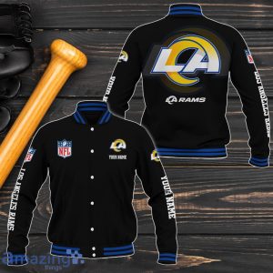 Los Angeles Rams Baseball Jacket Custom Name Sport Gifts For Fans Product Photo 1
