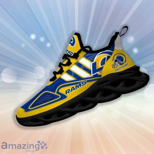 Los Angeles Rams Custom Name Clunky Max Soul Shoes Product Photo 3