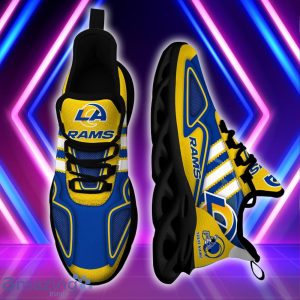 Los Angeles Rams Custom Name Clunky Max Soul Shoes Product Photo 5