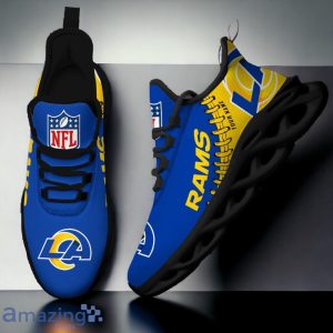 Los Angeles Rams New Design Max Soul Shoes Custom Name For Fans Product Photo 3
