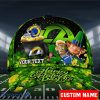 Los Angeles Rams NFL Cap 3D Patrick’s Day Custom Name For Fans