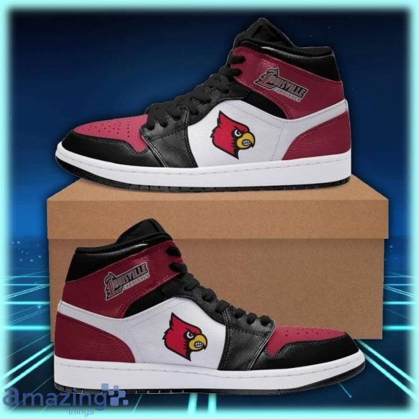 Louisville Cardinals Air Jordan Hightop Shoes For Men And Women Product Photo 1