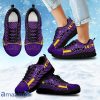 Lovely Stylish Fabulous Little Dots LSU Tigers Sneakers_2704