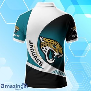 Jacksonville Jaguars Polo Shirt Custom Name Sport 3D Clothings For Fans Product Photo 3