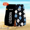 Manchester City F.C Logo Print 3D Short Hawaiian Custom Name Trending Summer For Men