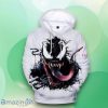 Marvel Venom White 3D Hoodie Style Gift For Men And Women