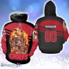 Master Yoda Kansas City Chiefs Logo AFC West Champions Division Super Bowl Hoodie 3D All Over Print Detailed Patterns Best Gift