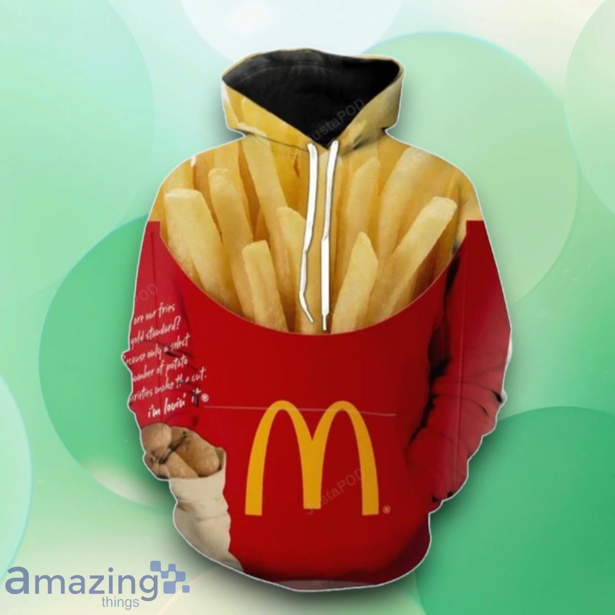 Mcdonalds French Fries Funny 3D Hoodie Style Gift For Men And Women image Mcdonalds French Fries Funny 3D Hoodie Style Gift For Men And Women Product Photo 1