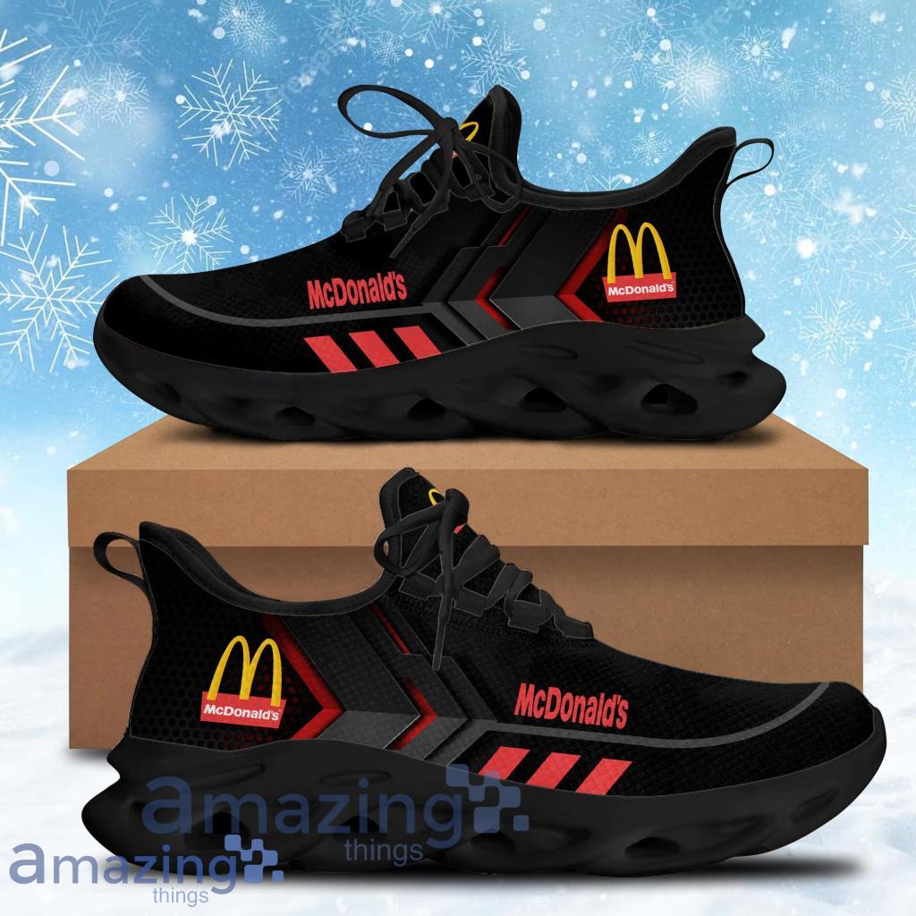 Mcdonald's Logo Good Elasticity Black Cluny Max Soul Shoes Sporty Trending image Mcdonald's Logo Good Elasticity Black Cluny Max Soul Shoes Sporty Trending