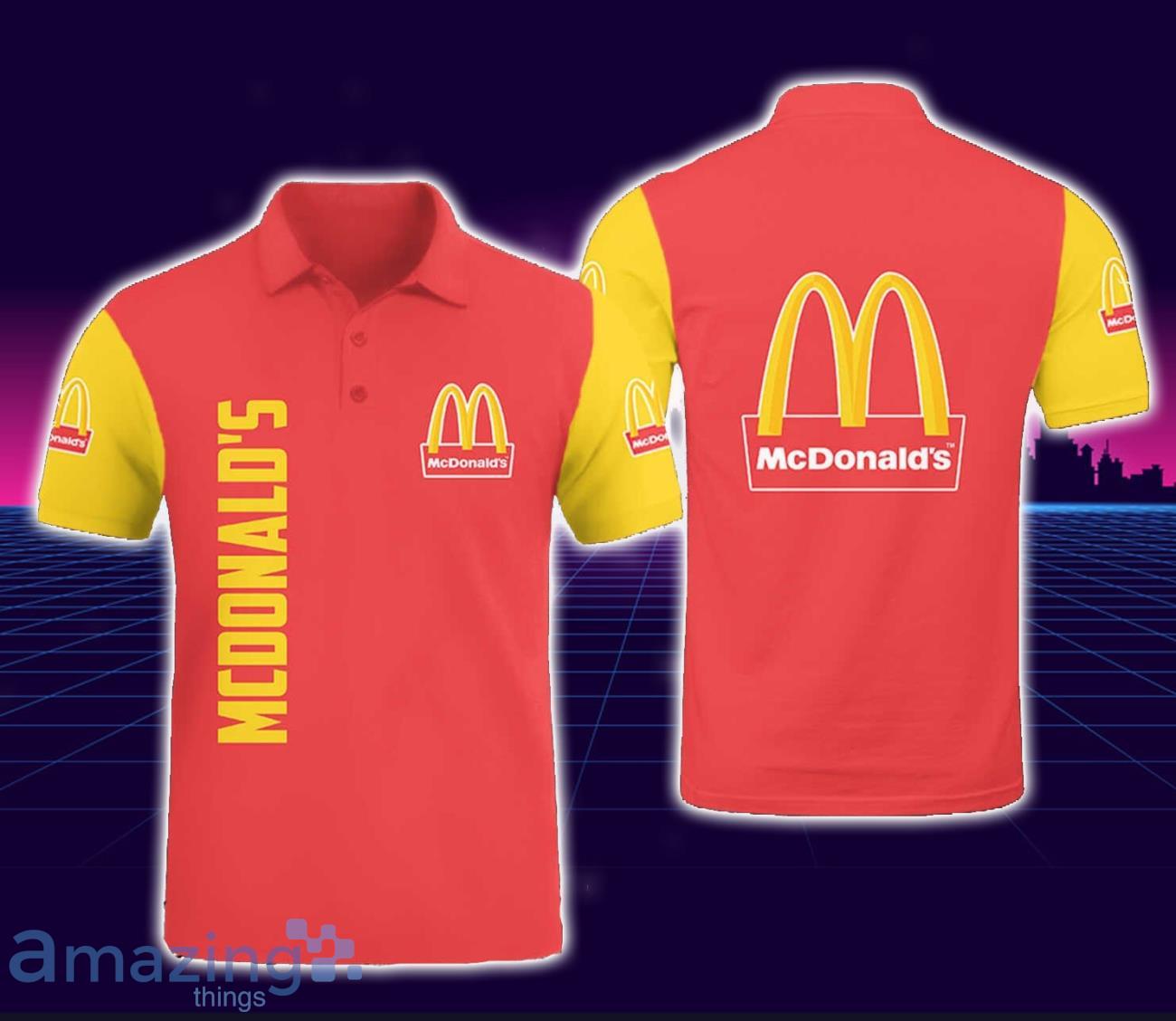 Mcdonald's Team 3D Polo Shirt Golf Lover Gift Polo Shirt For Men Women image Mcdonald's Team 3D Polo Shirt Golf Lover Gift Polo Shirt For Men Women