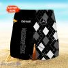 Mercedes-Benz Logo Print 3D Short Hawaiian Custom Name Trending Summer For Men