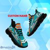 Miami Dolphins Max Soul Shoes with Custom Name Option – Sport Gifts for Fans