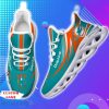 Miami Dolphins NFL Team Sporty Sneaker Cluny Max Soul Shoes Fresh Design Trending Gift For Fans