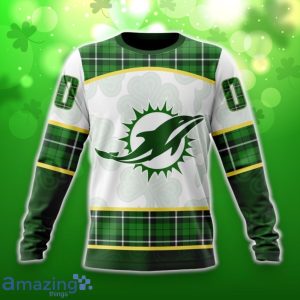 Miami Dolphins Special Design For St. Patrick Day 3D Shirt Hoodies Custom Number & Name Product Photo 4
