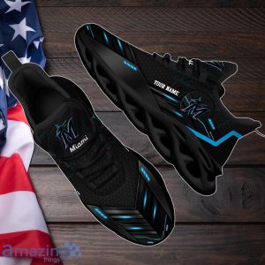 Miami Marlins Max Soul Shoes Custom Your Name Sneakers Gifts For Fan Product Photo 1