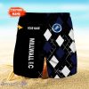 Millwall F.C Logo Print 3D Short Hawaiian Custom Name Trending Summer For Men